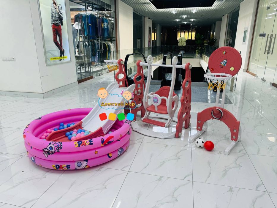 Летский Горка качеля. Болалар качеляси