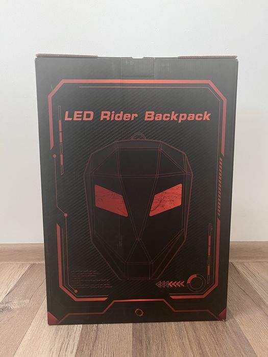 Ghiozdan/ Rucsac LED Moto/Trotineta/Bicicleta