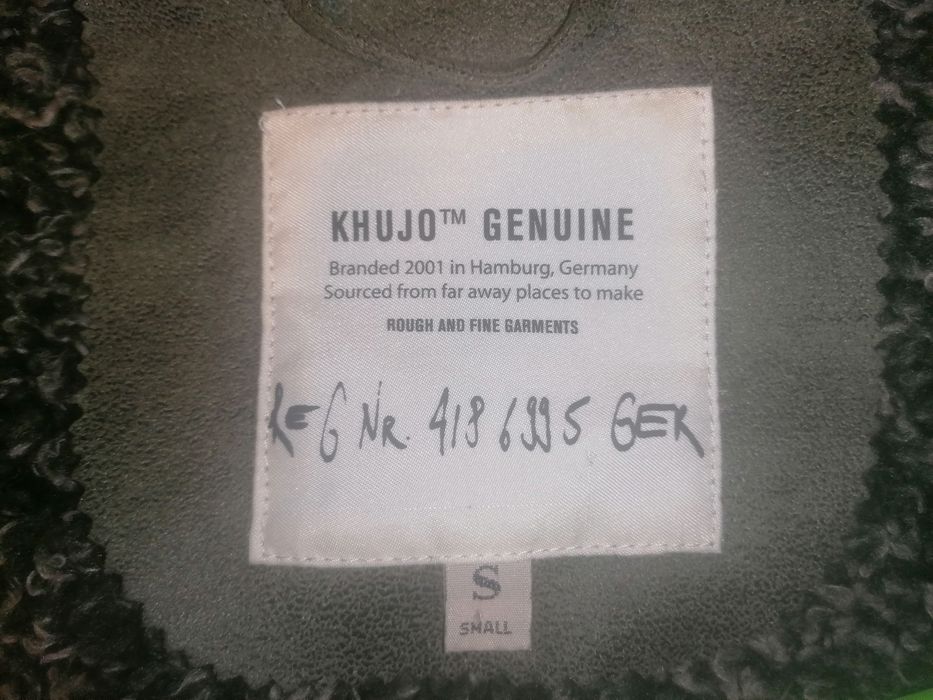 Palton verde de dama, Khujo Aloka, marime S