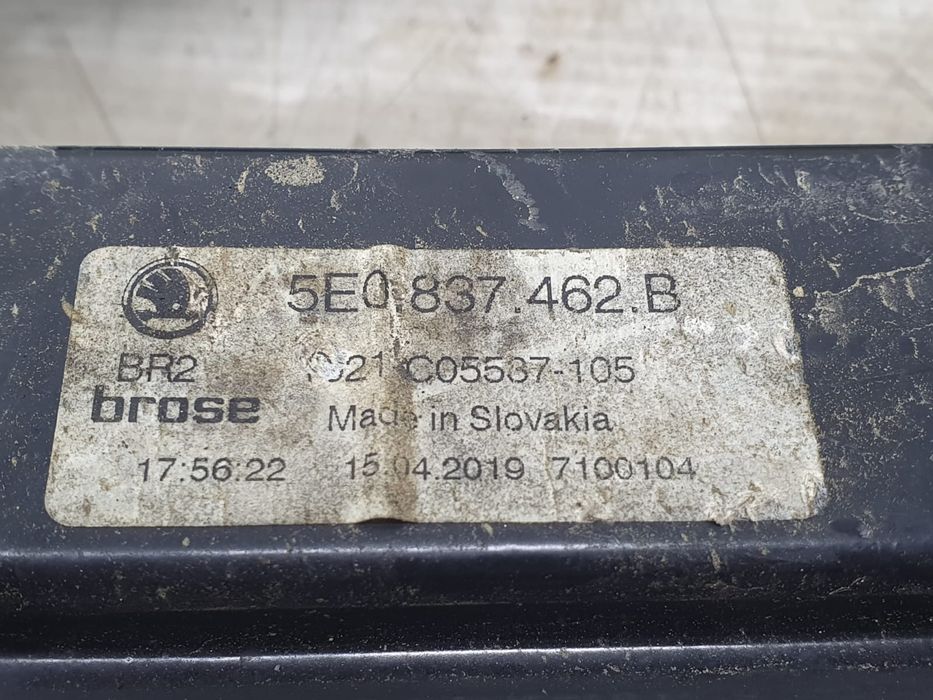 Macara geam dreapta fata Skoda Rapid 3 (facelift) (2017 - 2020)DGTE