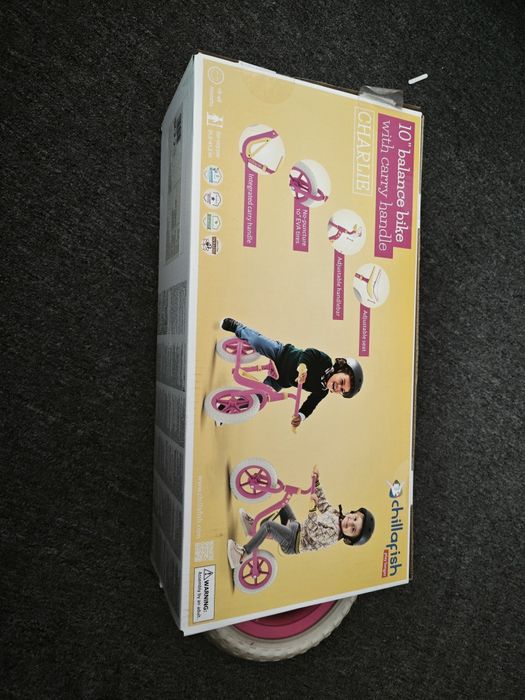 Колело за баланс Chillafish Charlie pink