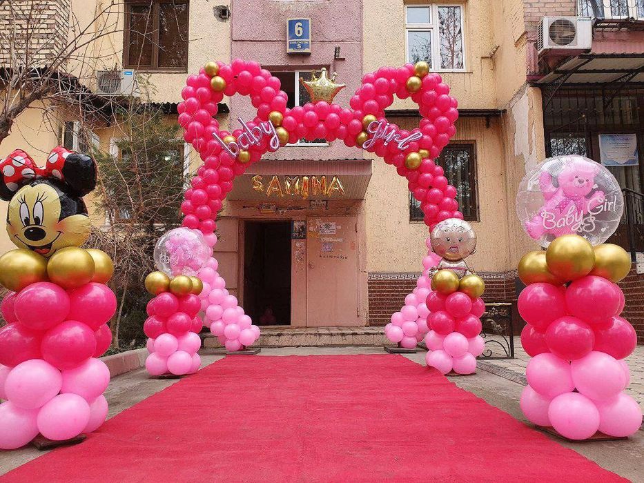 Oformlena xizmatlari bor uchar sharlar yumshoq o'yinchoqlar