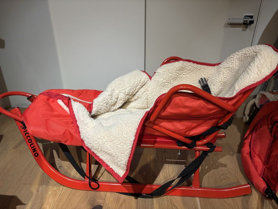 Adbor детска зимна шейна Piccolino de lux