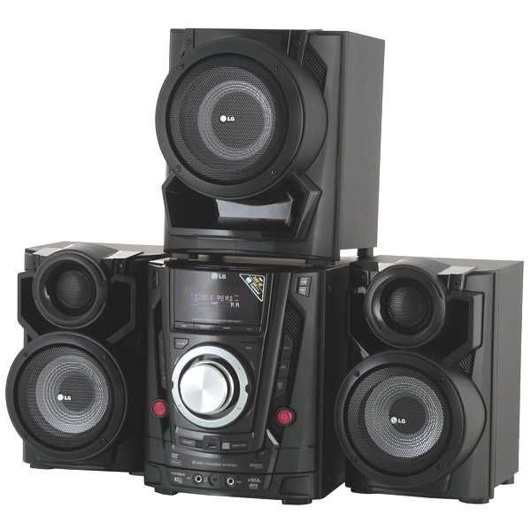 Музыкальный центр LG DM5620 – 380 Вт, DVD/CD/USB, Караоке