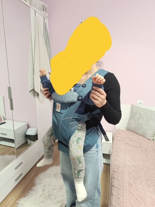 Ергономична раница Ergobaby Omni 360 +  Памучен суитшърт за беносене