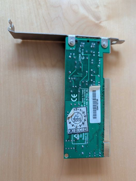 Placa de retea si modem PCI