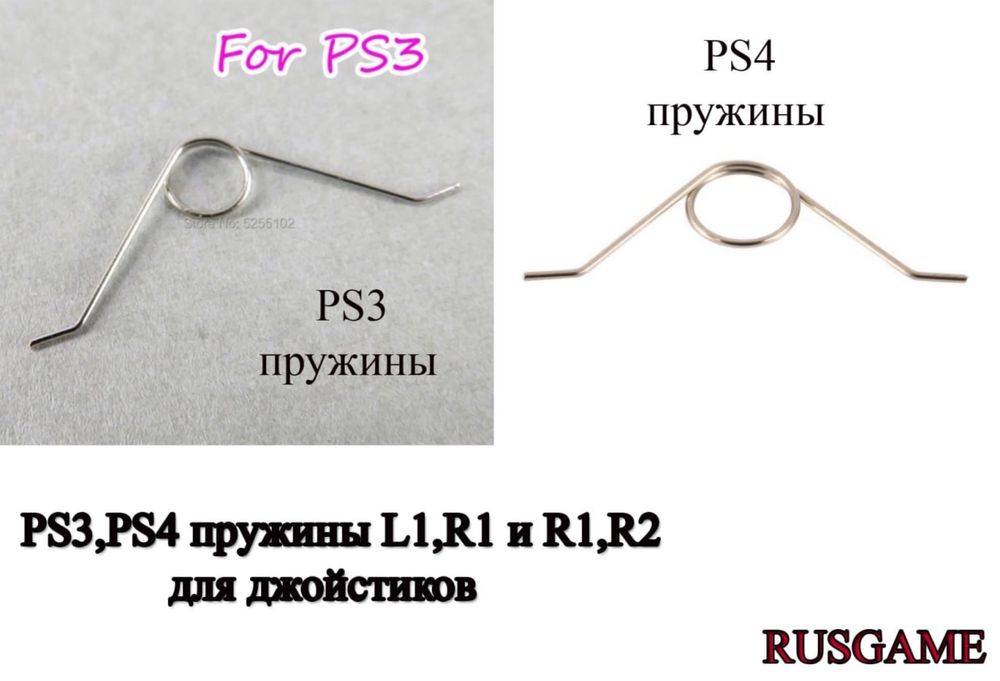 Оптом Пружины для PS3,PS4 джойстика (Новые в упаковке)