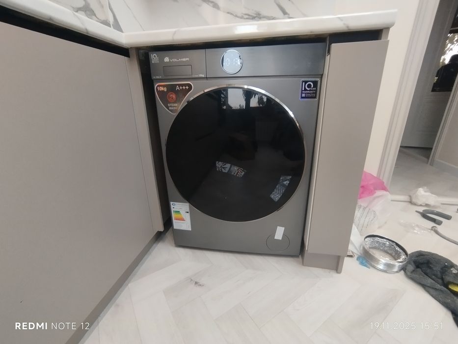 Установка стиральной машины любой сложности