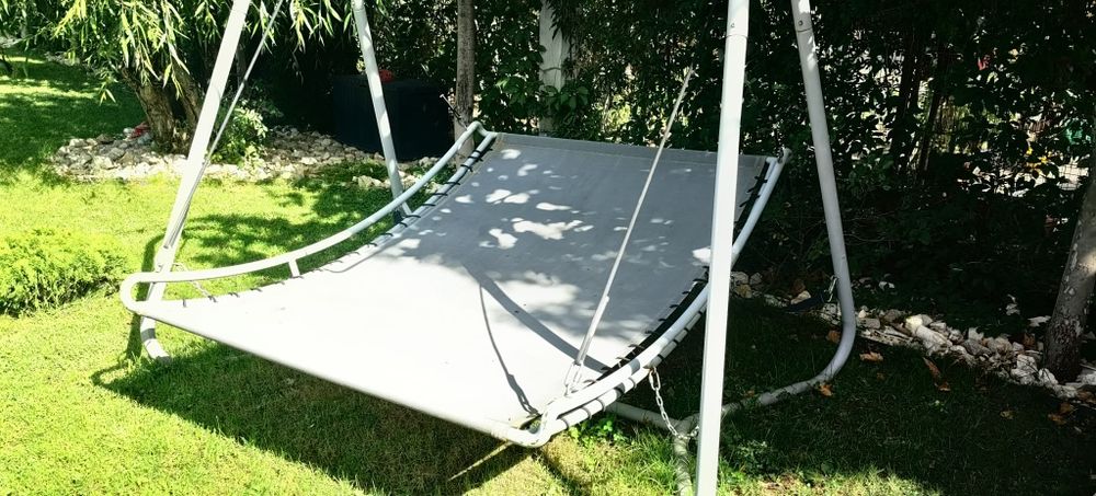 Leagăn pat de gradina