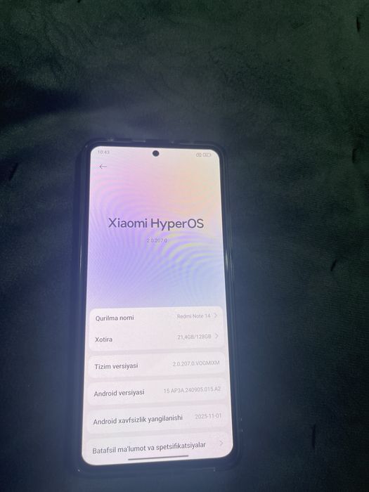 Redmi note 14 6/128Gb