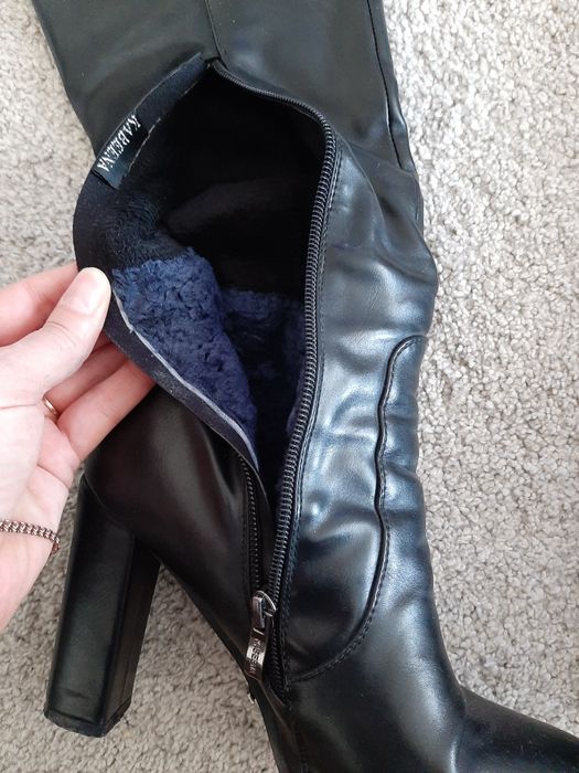 Сапоги почти новые