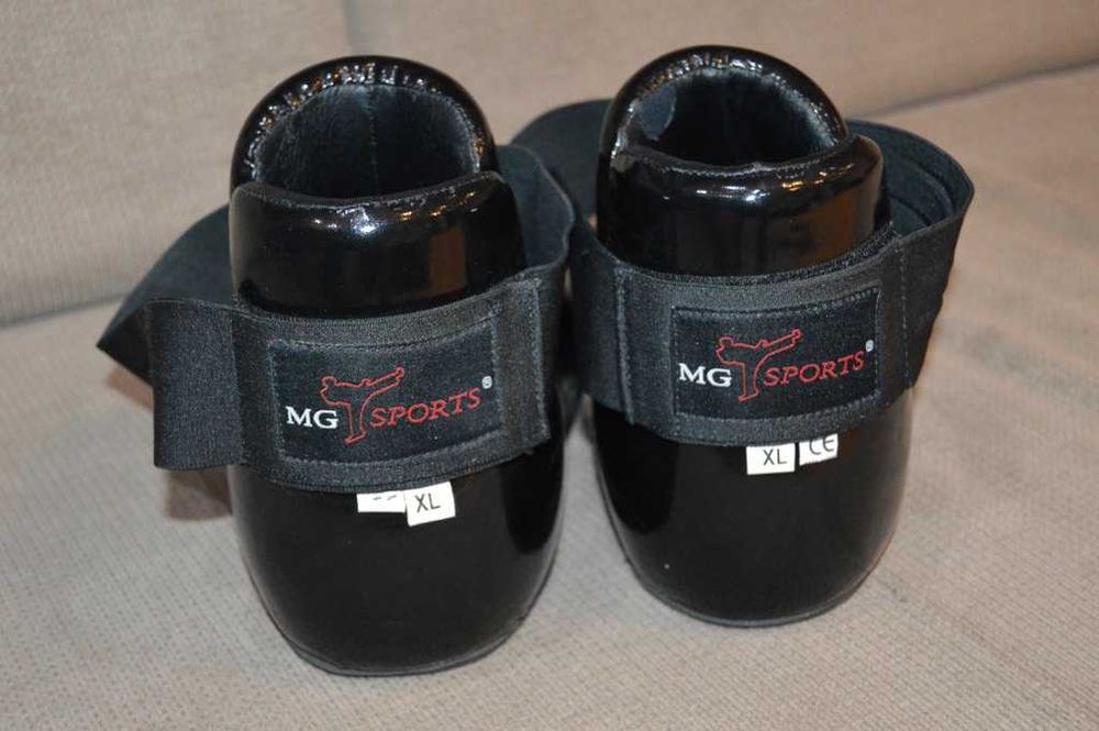 Protecții Picioare / Botoși Arte Marțiale Taekwondo Kickboxing MG Sports - Mărimea XL 43-44