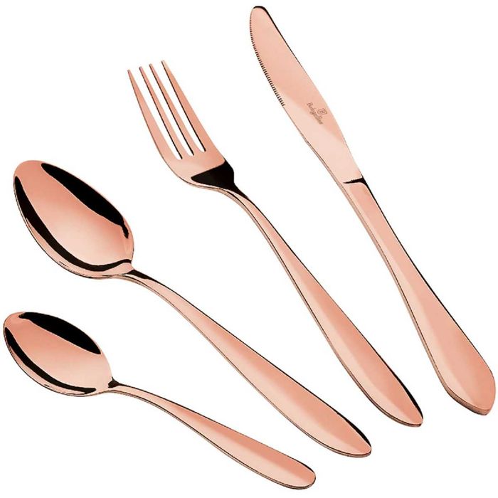 Set tacamuri 24 piese BERLINGER HAUS BH 2623, Rose Gold, NOU 199 Lei