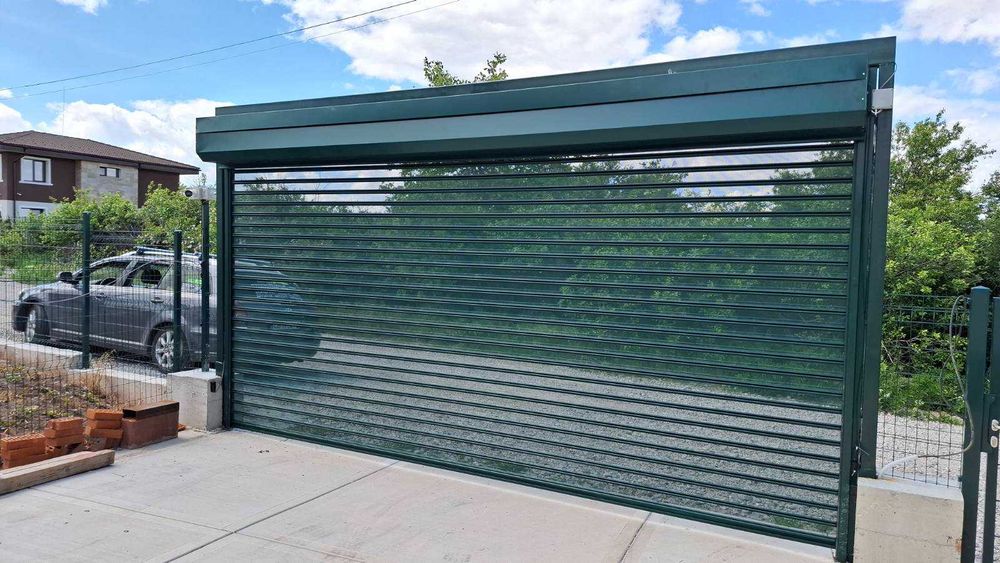Ролетни врати, гаражни секционни врати изработка и монтаж.24/7
