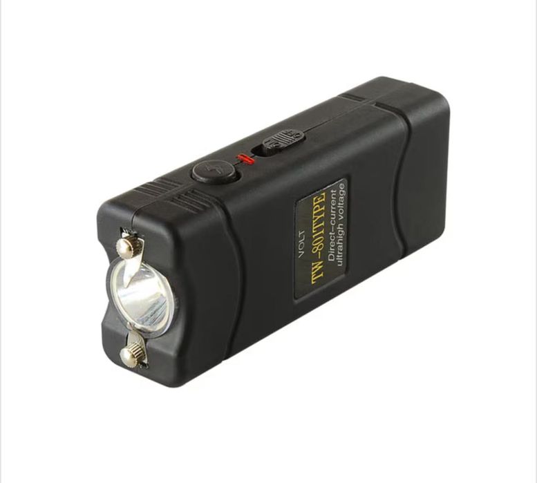 3в1 Мощен Малък Електрошок Фенер и Кучегон с калъф шок