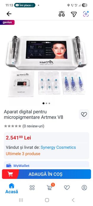 Aparat micropigmentare Artmex V8