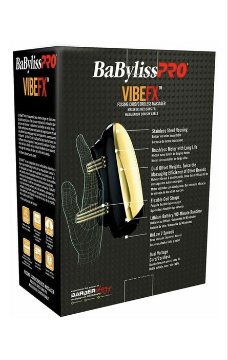 Массажер BaByliss pro VIBEFX