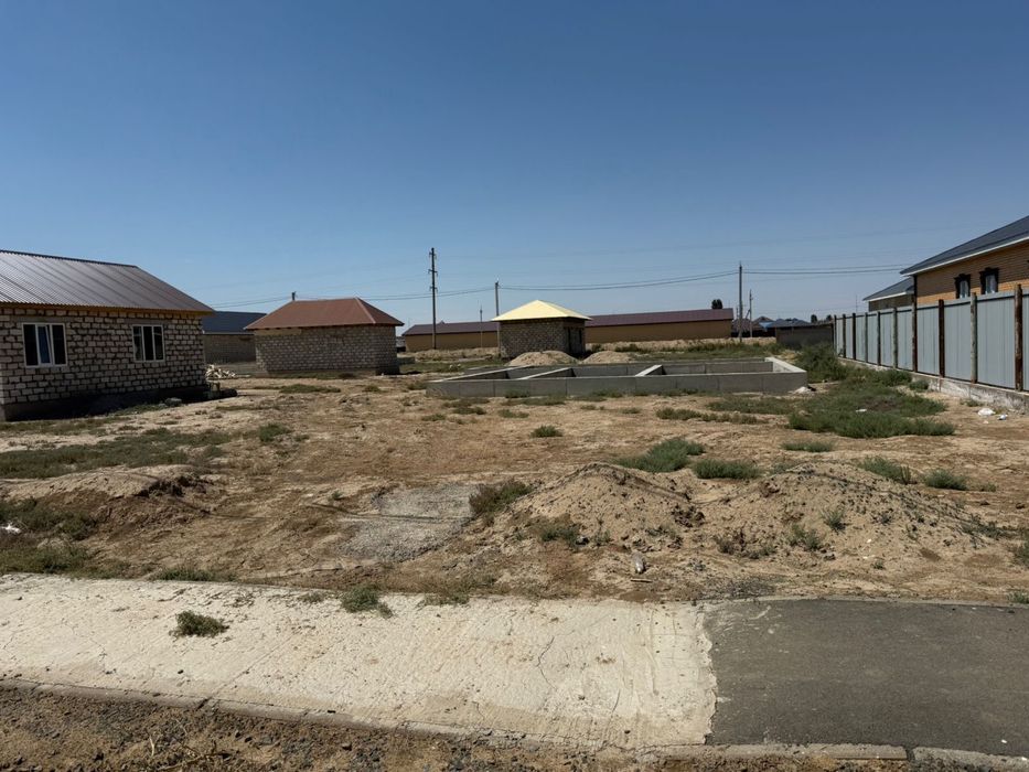 Земля с фундаментом