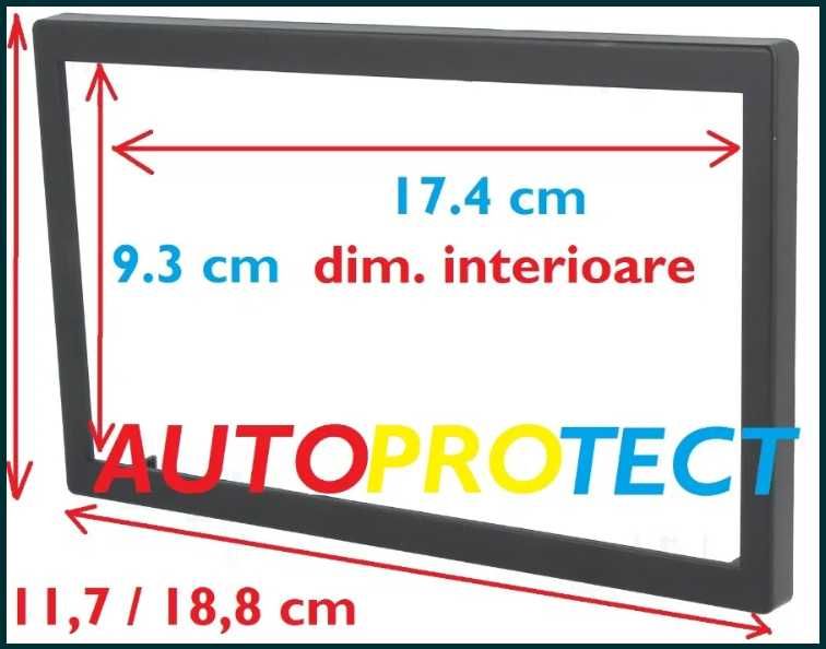 Rama universală 1DIN 2DIN plastic sau metal CD DVD player navigație
