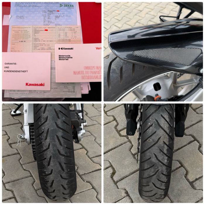 KAWASAKI VERSYS 650 ABS FATA+SPATE IMPECABIL recent adus din Germania km reali facturi+acte T.UV