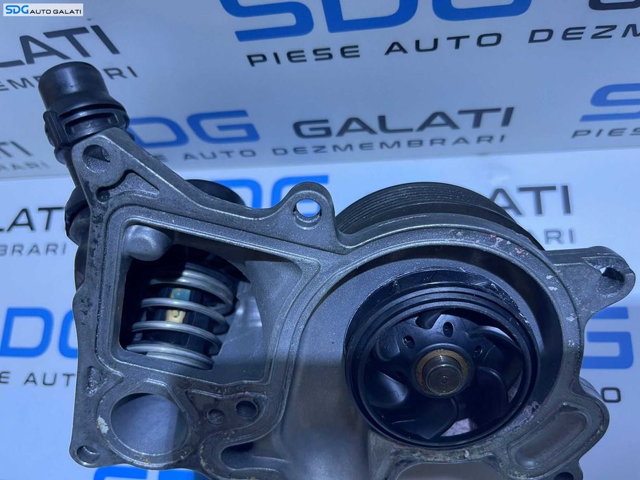 Flansa Pompa Apa Corp Carcasa Termostat BMW Seria 1 F20 F21 114 116 1.6 D 2010 - 2019 Cod 049539274 [AV2645]