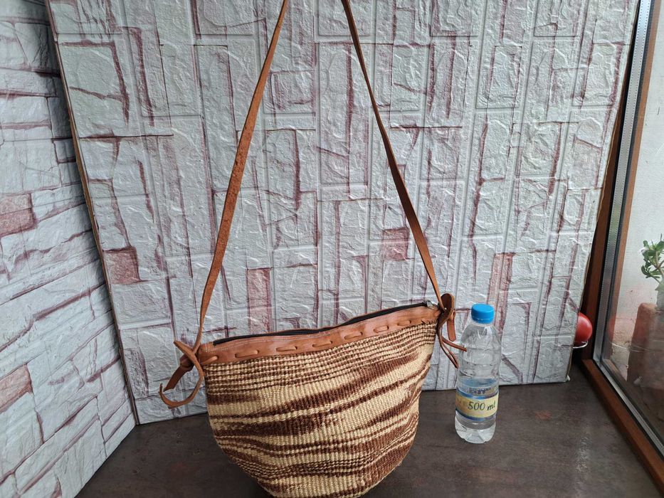 дамска чанта,плетена,лятна кошница,торба