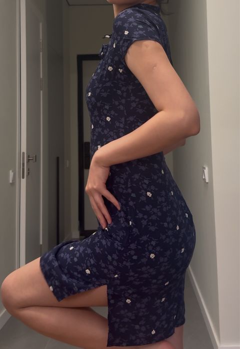 винтажное платье ципао (чонсам)