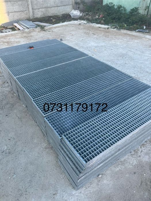 Trepte zincate galvanizat la comandă