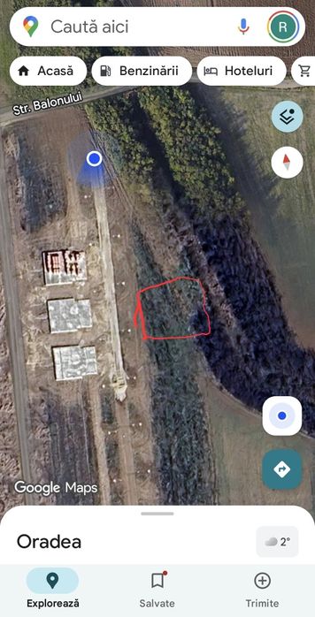 Teren intravilan 500pm front 19ml