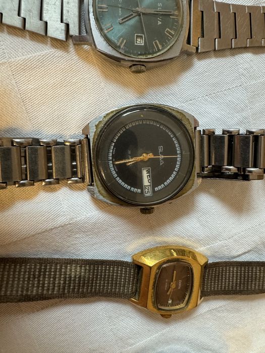 Стари руски часовници 10бр. slava pobeda chaika лот