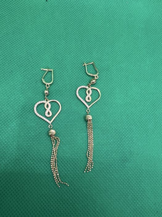 Cercei aur 14k, 6,07gr, Lazar Amanet Crangasi, 54617