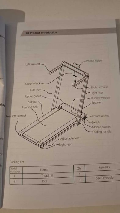 Banda de Alergare Electrica Pliabila GEARSTONE Model: CS-WP7