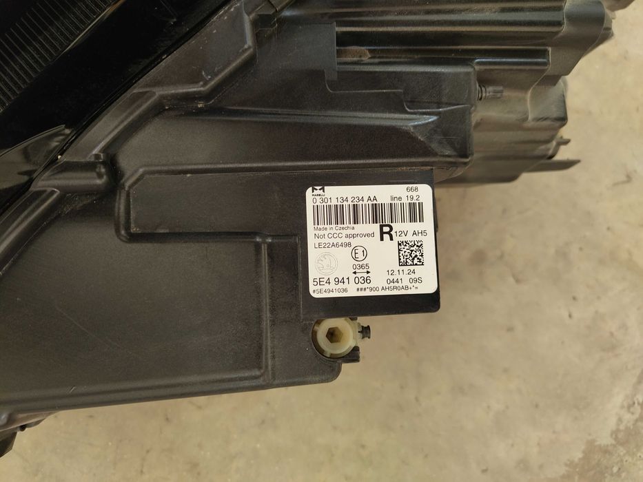 Far Dreapta Skoda Octavia 4 Facelift Full Led