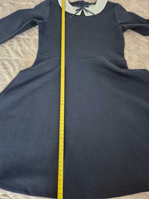 Rochie scoală 8-9ani, bleumarin