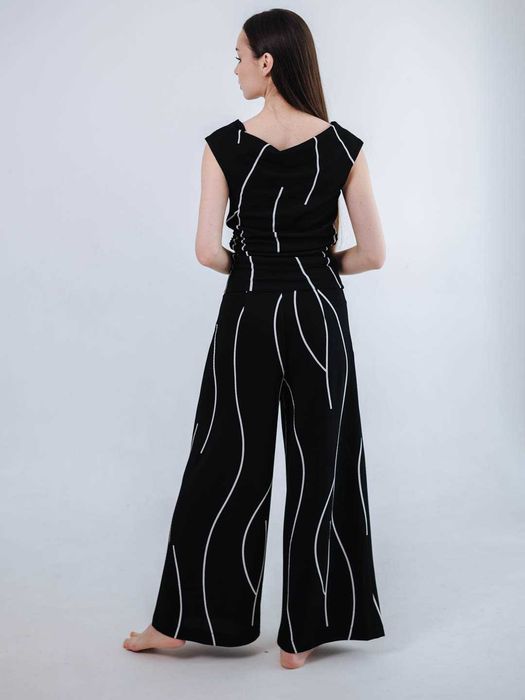 Женский комплект, двойка, кофта + широкие брюки, от SHEMESH