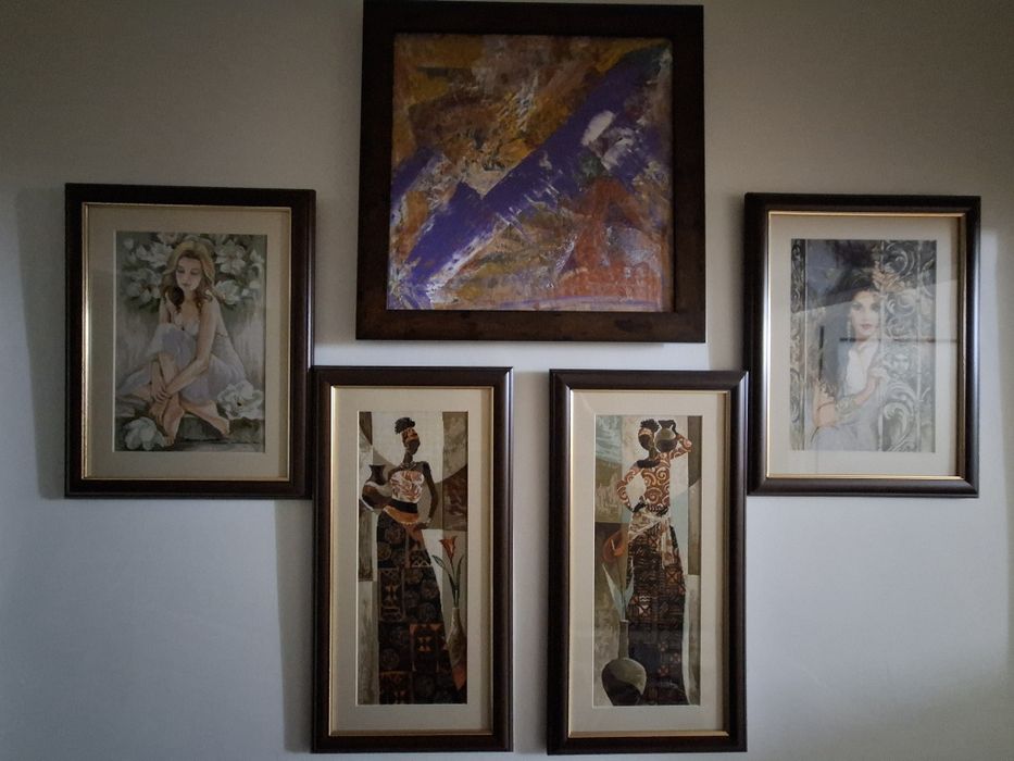 Goblen Femeie Africana 15 x 40 cm