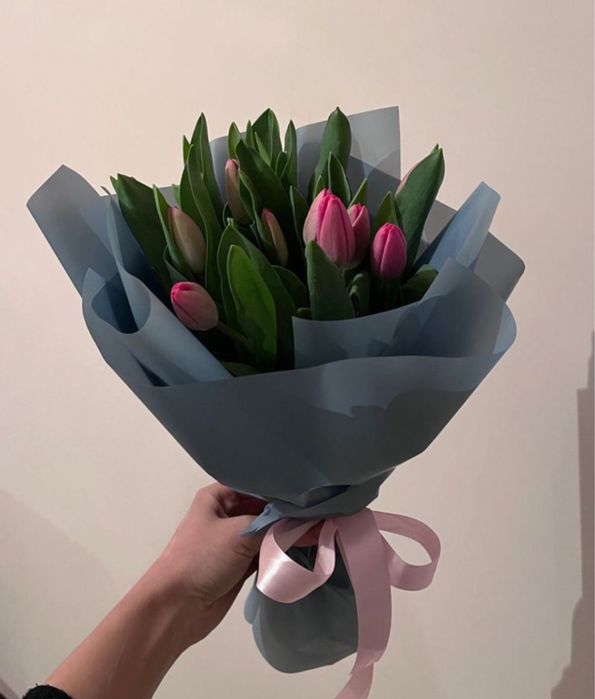 Свежие тюльпаны от 500 тенге