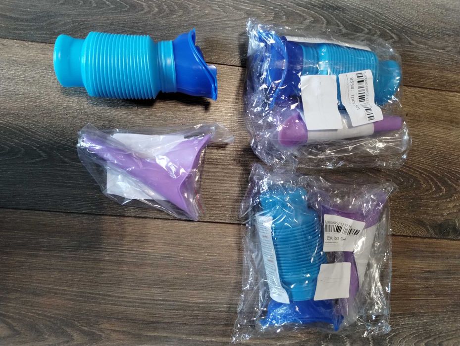 Тоалет.Индивидуален ,за пътуващи ,за многократна употреба.