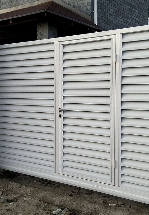 Жалюзи забор