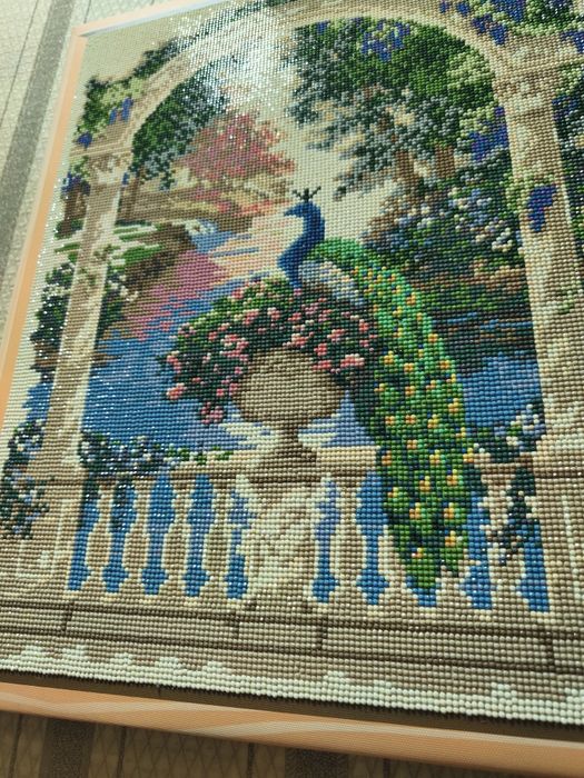 картина ручной работы: «Величественный павлин»