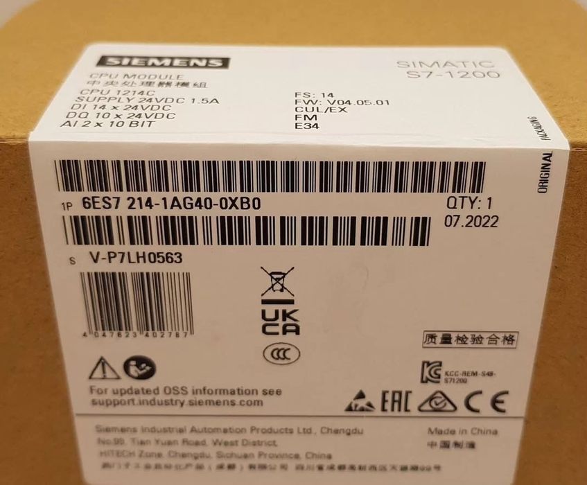 Контроллеры SIMATIC S7-1200