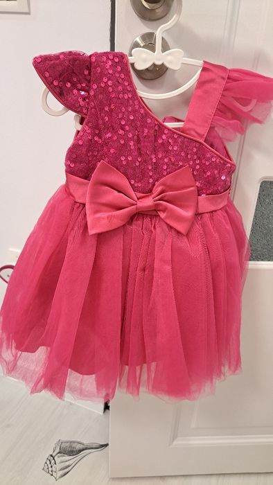 Rochie bebe fuchsia