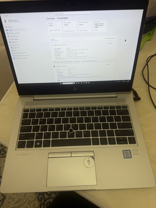 Hp EliteBook ноутбук сотилади , офис ишлари ва укиш учун зор