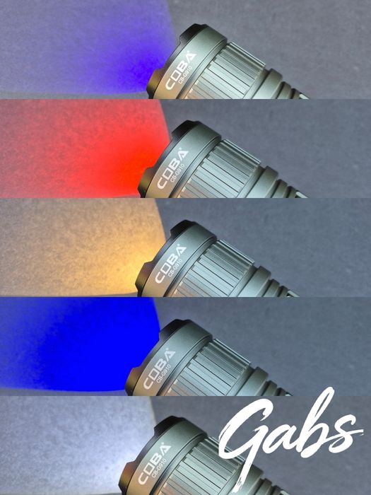 Мощен LED алуминиев фенер COBA CB-G910,TG WICK 3000m 3000м