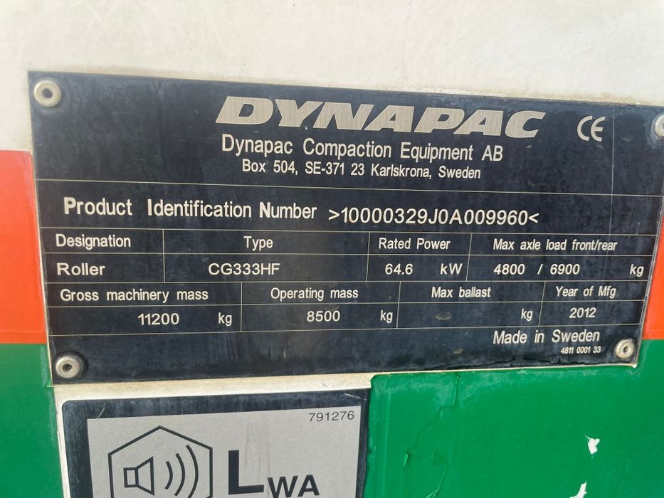 Dynapc CG 333 HF