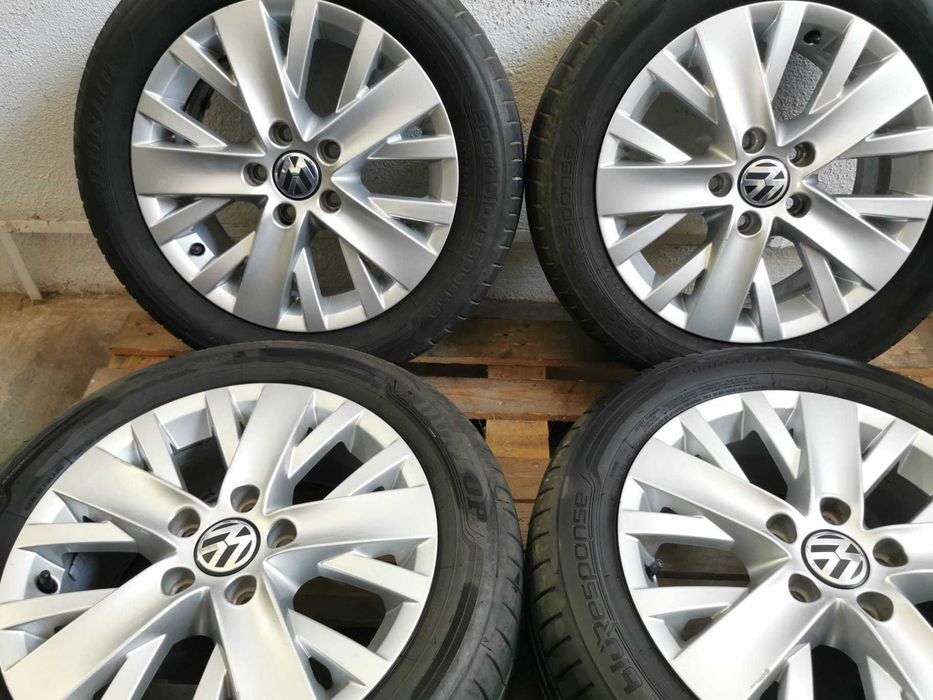 Jante Originale Vw Golf 6 / Golf 7. R 16 cu anvelope de vara