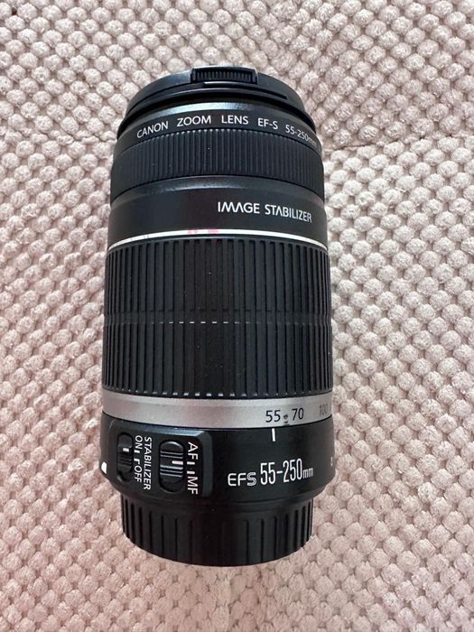 Телеобъектив с переменным фокусным расстоянием Canon EF-S 55-250mm f/4