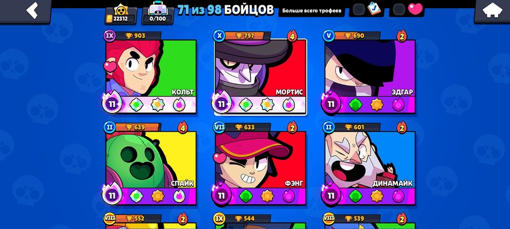 Продам аккаунт в бравл Старсе