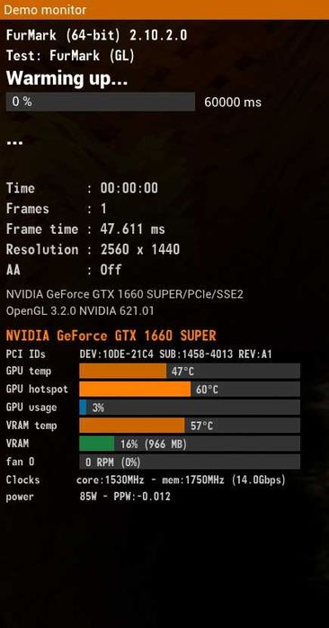 vand Gigabyte GTX 1660 SUPER OC 6gb