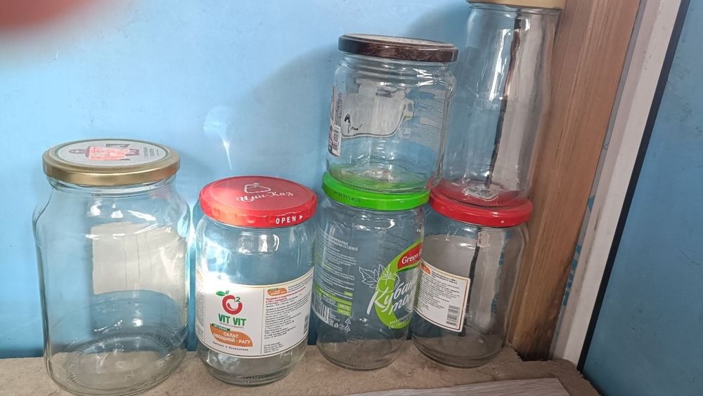 Продам банки разных объёмов